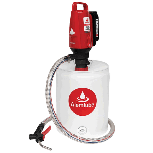 ALEMLUBE BATTERY OPERATED 20KG OIL DRUM PUMP