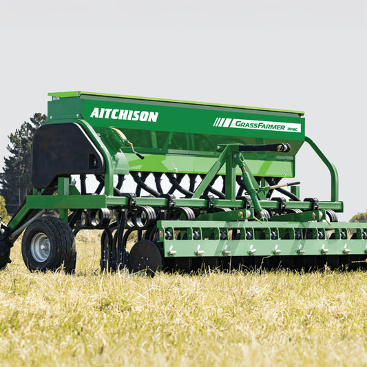 AITCHISON GRASSFARMER TINE SEED DRILL