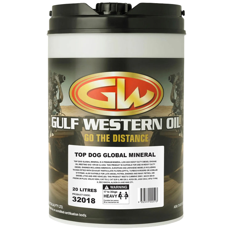 Top Dog Global Mineral 15W-40