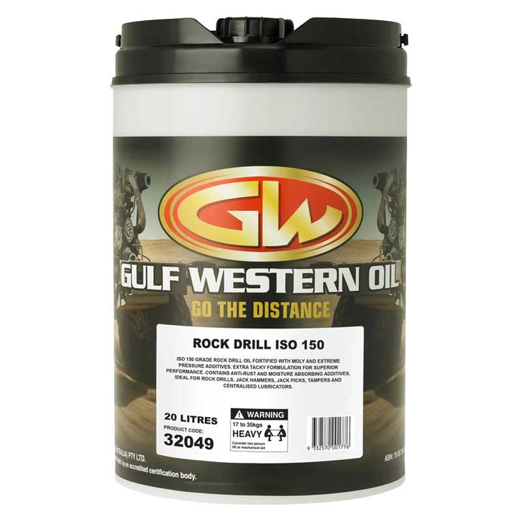 Rock Drill Oil Range