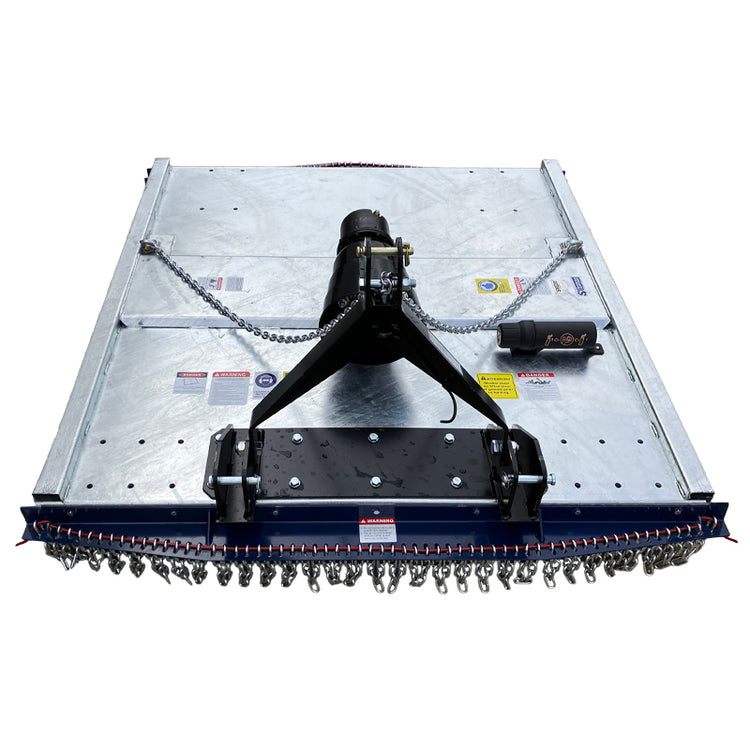Southern Cross Ag Machinery 6ft Galvanised Slasher 50-75 HP Drive Power