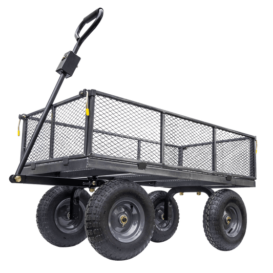 LARGE STEEL MESH CART