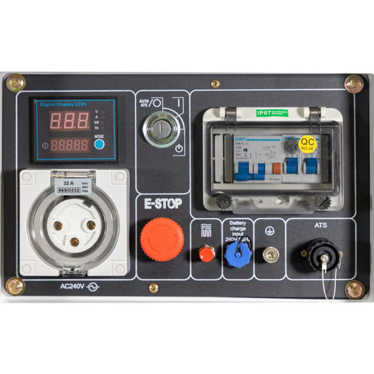 HYUNDAI 6.5kVA Diesel Generator Remote Start Part No: DHY6000SE-RS