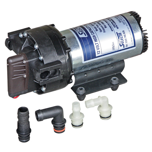 SILVAN AQUATEC HIGH CAPACITY 12V PUMP - 20L/Min