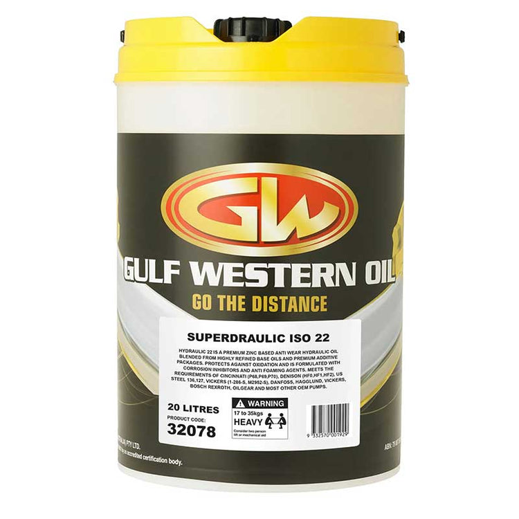 Superdraulic Range – ISO 15, 22, 32, 46, 68, 100