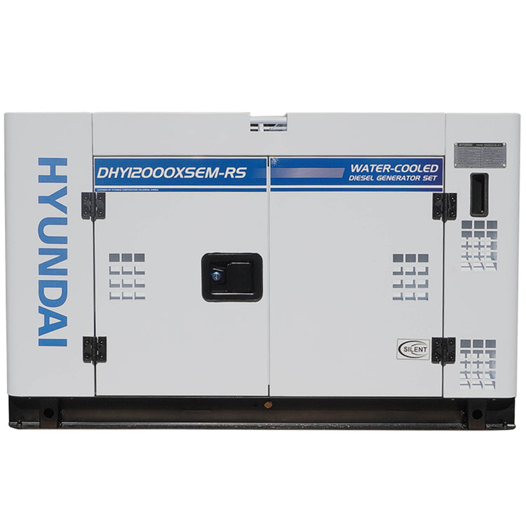 HYUNDAI 10kVA Diesel Generator Water Cooled Part No: DHY12000SEM-RS