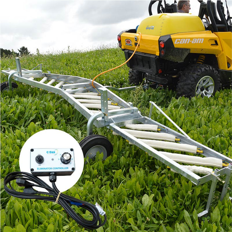 C-DAX Winged Eliminator Weed Wiper 4.5m with Tank & Electric Control