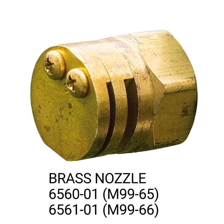 SILVAN BRASS BOOMLESS NOZZLE KIT with SINGLE or DOUBLE SIDED SWATH